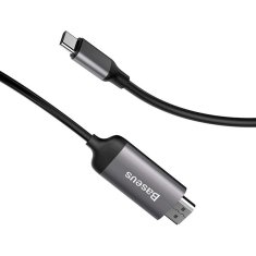 BASEUS 4K USB-C v HDMI kabel, 1,8m, črn (CATSY-0G)