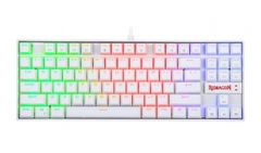 Redragon Kumara 2 K552-2 mehanska tipkovnica, RGB, TKL, modra stikala, bela