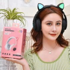 MG B39 Cat Ears brezžične slušalke z mačjimi ušesi, črna