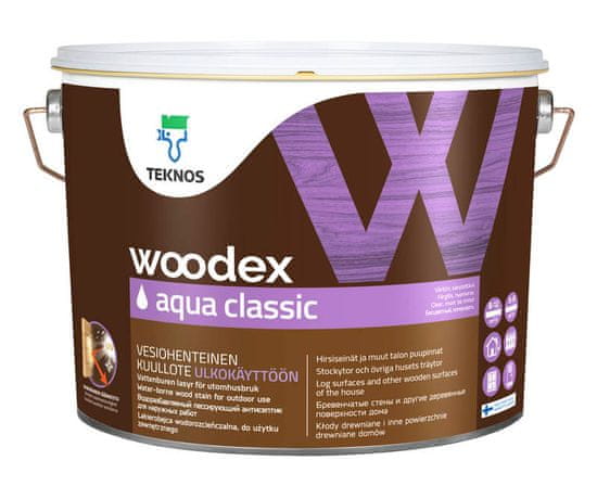 Teknos Woodex Aqua Classic - transparentni premaz za les