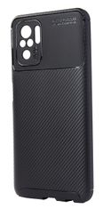 EPICO Carbon Case ovitek za Xiaomi Redmi Note 10S (57510101300001), črn