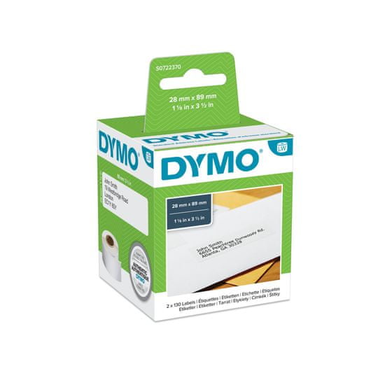 Dymo nalepke za LW, 89x28 (990100)