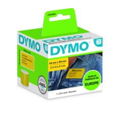 Dymo nalepke za Label Writer 450, 1 kolut, 101 x 54 mm, rumene