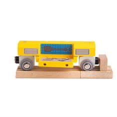 Bigjigs Toys Bigjigs Rail Lesena mobilna delavnica