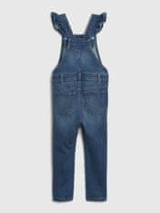 Gap Otroške Jeans s laclem ruffle skinny Pajacls with Washwell 4YRS