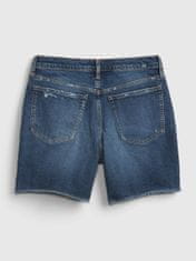 Gap Otroške Kratke hlače teen denim sky high rise midi shorts with Washwell 14