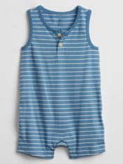 Gap Dojenčki Pajac stripe shorty one-piece 18-24M