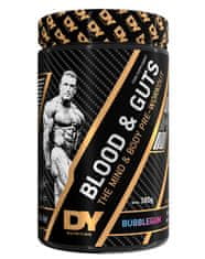 DY Nutritions Blood & Guts Pre Workout, Bubble Gum, 380 g