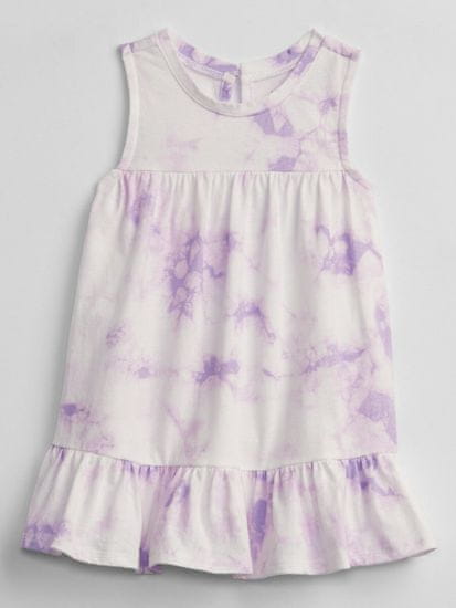 Gap Dojenčki Obleka sleeveless tie-dye dress