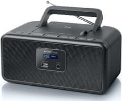 Muse M-32 DB prenosni radio, črn