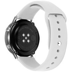 4wrist Silicone strap for Samsung Galaxy Watch 6/5/4 - White