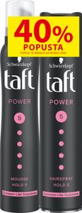  Taft lak za lase Power Cashmere Touch, 250 ml + pena Power Cashmere, 200 ml