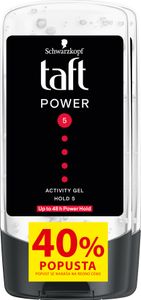  Taft Men Power Activity gel za lase, 2 x 150 ml