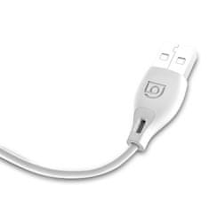 DUDAO L4T kabel USB / USB-C 2.1A 2m, belo