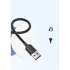 Ugreen US289 kabel USB / Micro USB 2A 1m, črna