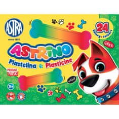 Astra ASTRINO Šolski plastelin 24 barv, 303221004