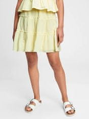 Gap Otroška Krilo teen tiered skirt 10