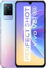 VIVO V21 5G mobilni telefon, 8GB/128GB, Sunset Dazzle