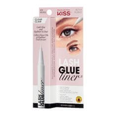 KISS Lepilo za trepalnice z eyelinerjem Lash Glue Liner Clear 0,7 ml