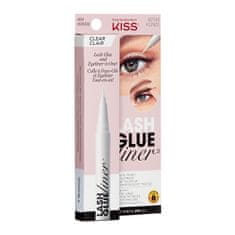 KISS Lepilo za trepalnice z eyelinerjem Lash Glue Liner Clear 0,7 ml