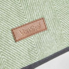 VonHaus VonShef odeja za piknik, 147 x 180 cm, zelena