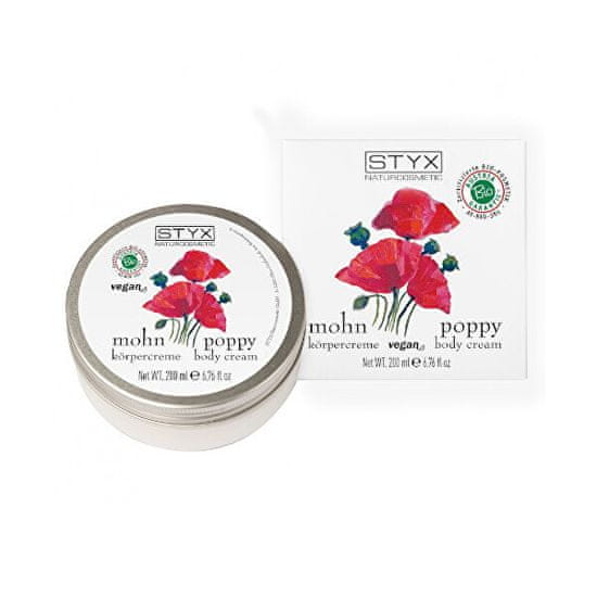 Styx Naturcosmetic Krema za telolo z makom Makovo olje (Body Cream)