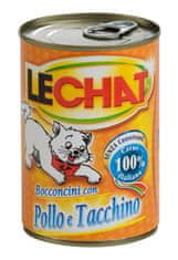 LECHAT EXCELLENCE hrana za mačke, s piščancem in puranom, 12 x 720 g