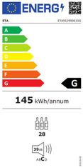 ETA 9529 90010G vinska vitrina, 28 steklenic