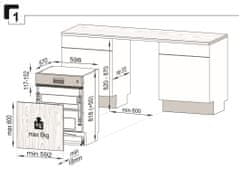 Beko pomivalni stroj DSN26420X