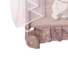 Lorelli Prenosna posteljica 2v1 MAGIC SLEEP + Krošnja COOL GREY HIPPO