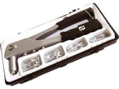 Extol Craft Extol Craft klešče za kovičenje (7532) + komplet za kovice 60 kosov, za kovice 2,4-3,2-4,0-4,8 mm, aluminij