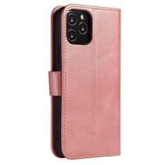 slomart magnet case elegantna knjižna torbica s stojalom za samsung galaxy m51 roza