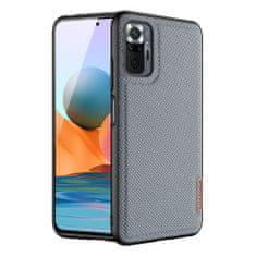 slomart ovitek dux ducis fino prevlečen z najlonskim materialom za xiaomi redmi note 10 pro siv