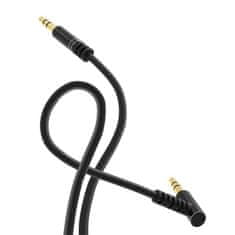 DUDAO L11 avdio kabel 3.5mm mini jack 1m, črna