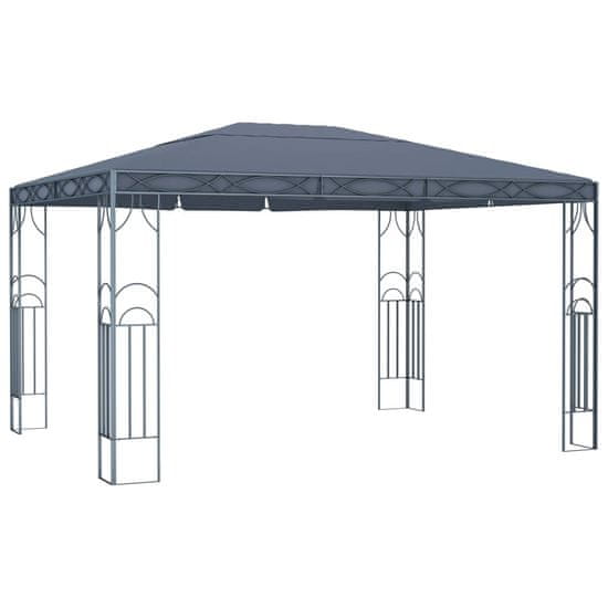 Vidaxl Paviljon 400x300 cm antraciten