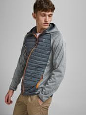 Jack&Jones Moška jakna JJEMULTI 12182242 Grey Melange (Velikost XL)