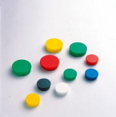 magneti za table zeleni, 35 mm, 10 kosov