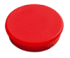 magneti za table rdeči, 25 mm, 10 kosov