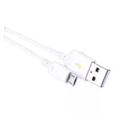 Emos SM7004W USB kabel 2.0 A, micro, 1 m, bel