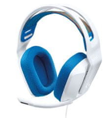 G335 gaming slušalke, bele (981-001018)