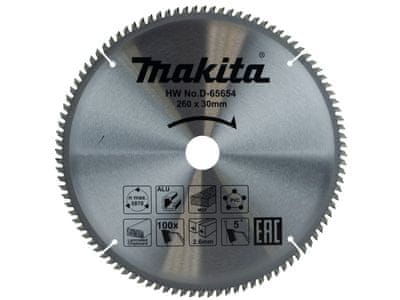 Makita D-65654 žagin list TCT