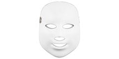 Zdravilna LED maska za obraz bela (LED Mask 7 Color s White)