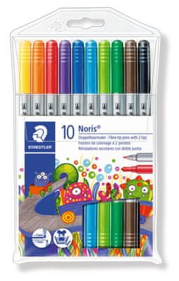 Staedtler Noris flomastri, obojestranski, 10/1