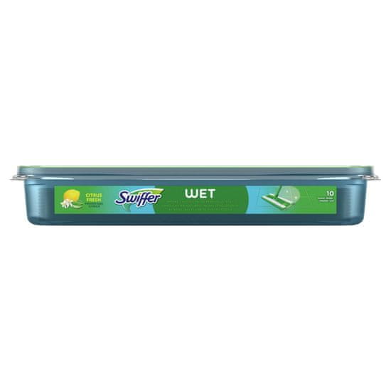 Swiffer Sweeper čistilni robčki za tla, Citrus Fresh, 10 kosov