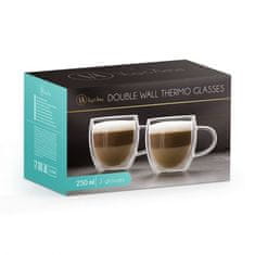 Vog&Arths 6x skodelica za cappuccino z dvojno steno - 250 ml