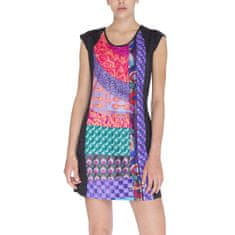 Desigual Obleka Woman Knitted Dress Short Sleeve M