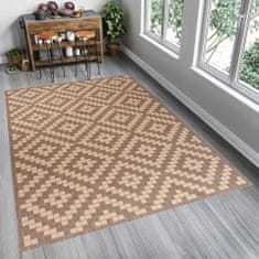 Chemex Preproga Vrvica Floorlux Modno Stilsko 20147 Kremna Rjava 60x110 cm