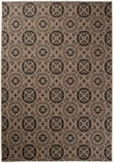 Chemex Preproga Vrvica Floorlux Modno Stilsko 20416 Rjava Črna 120x170 cm