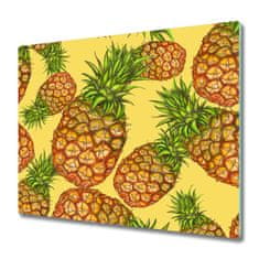 tulup.si Steklena podloga za rezanje Ananas 2x30x52 cm