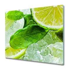 tulup.si Steklena podloga za rezanje Lime led 60x52 cm